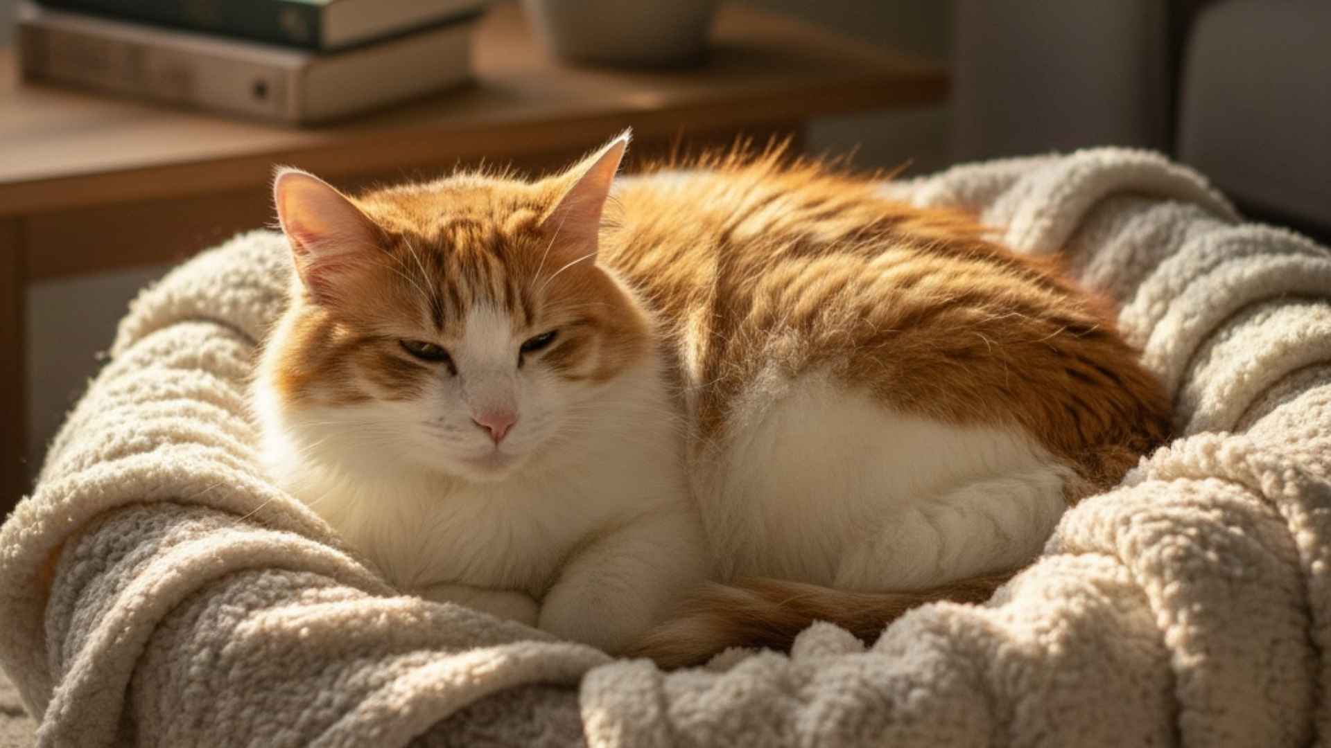 gato recuperándose